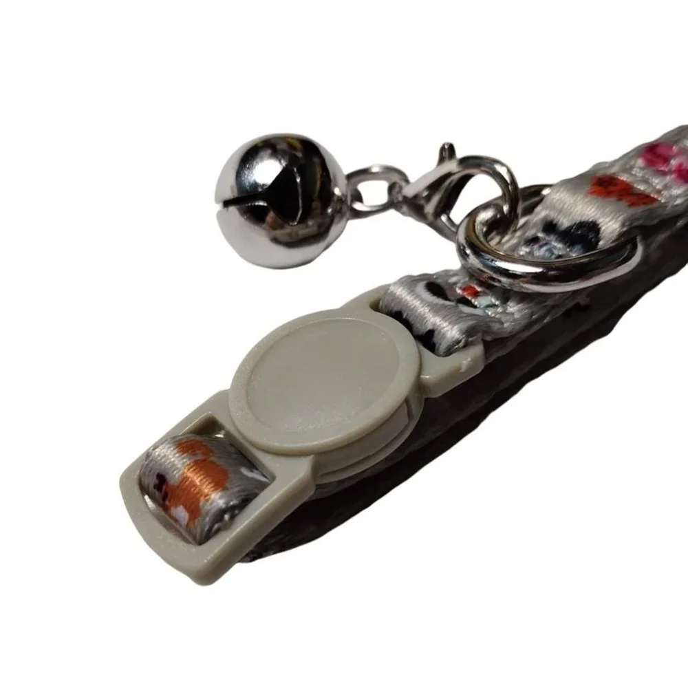 Disney Parks Characters Tails One Size Cat Small Pet Animal Collar With Bell NEW